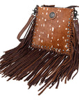 American Darling Cross Body I Hair-On Genuine Leather Women Bag Western Handbag Purse
