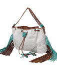 American Darling Hobo Hair-On Genuine Leather Women Bag Western Handbag Purse