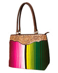 American Darling Tote Hand Tooled Saddle Blanket Genuine Leather Women Bag Western Handbag Purse