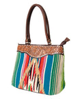 American Darling Tote Hand Tooled Saddle Blanket Genuine Leather Women Bag Western Handbag Purse