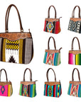 American Darling Tote Hand Tooled Saddle Blanket Genuine Leather Women Bag Western Handbag Purse