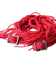 1" X 8Ft Hilason Braided Poly Barrel Horse Racing Reins Flat Grip Knots