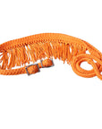 1" X 8Ft Hilason Braided Poly Barrel Horse Racing Reins Flat Grip Knots