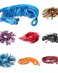 1" X 8Ft Hilason Braided Poly Barrel Horse Racing Reins Flat Grip Knots