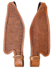 Hilason Hand Tool Leather Saddle Replacement Fender Pair Hobble Strap