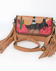 American Darling Clutch Genuine Leather women bag western Bag