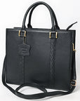 Never Mind Briefcase Genuine Leather Women Bag Western Handbag Purse