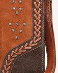 American Darling Tote Beautifully Suede Genuine Leather women handbag