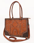 American Darling Tote Beautifully Suede Genuine Leather women handbag
