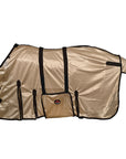 HILASON Horse Fly Sheet UV Protect Mesh Bug Mosquito Summer Spring Gold