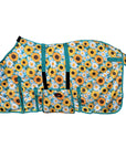 HILASON Horse Fly Sheet UV Protect Mesh Bug Mosquito Summer Spring Sunflower