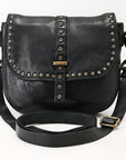 Spaghetti Western Crossbody Genuine Leather Women Bag Western Handbag Purse