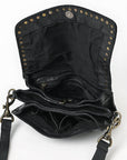 Spaghetti Western Crossbody Genuine Leather Women Bag Western Handbag Purse