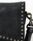 Spaghetti Western Crossbody Genuine Leather Women Bag Western Handbag Purse