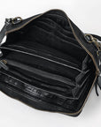 Spaghetti Western Wallet Genuine Leather Women Bag Western Handbag Purse