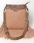 American Darling Crossbody Bucket Hand Tooled Genuine Western Leather Women Bag