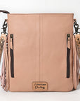 American Darling Crossbody Bucket Hand Tooled Genuine Western Leather Women Bag