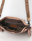 American Darling Crossbody Bucket Hand Tooled Genuine Western Leather Women Bag