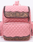 American Darling Backpack Beautifully Quilted Genuine Leather women bag