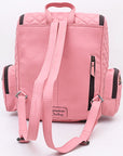 American Darling Backpack Beautifully Quilted Genuine Leather women bag