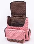 American Darling Backpack Beautifully Quilted Genuine Leather women bag