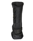 Back On Track Horse Leg Pair Royal Quick Wraps Deluxe Polyester Black Flexible Protective Boots