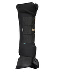 Back On Track Horse Leg Pair Royal Quick Wraps Deluxe Polyester Black Flexible Protective Boots