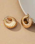 The Willa Puffy Hoop Earring