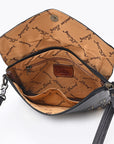 American Darling Envelope Beautifully full grain Genuine Leather women handbag