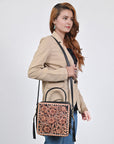 American Darling Crossbody Bag Beautifully Hand Tooled Leather women