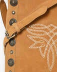 American Darling messenger Bag Beautifully Suede Leather women