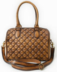 American Darling Tote Bag Beautifully Quilted Genuine Leather women bag