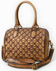 American Darling Tote Bag Beautifully Quilted Genuine Leather women bag