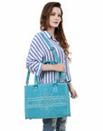 American Darling Tote Genuine Suede Leather Women Bag Western Handbag Purse
