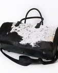 American Darling Duffle bag Beautifully Hair On Leather women Handbag