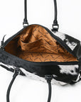 American Darling Duffle bag Beautifully Hair On Leather women Handbag