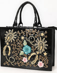 American Darling Tote Genuine Leather Women Bag Western Handbag Purse