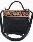 American Darling Crossbody Bag Beautifully Hand Tooled Leather women