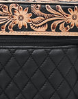 American Darling Crossbody Bag Beautifully Hand Tooled Leather women