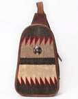 American Darling Sling Saddle Blanket Genuine Leather women bag western handbag purse