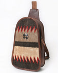 American Darling Sling Saddle Blanket Genuine Leather women bag western handbag purse