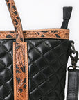 American Darling Tote Beautifully Hand tooled Leather women bag Handbag