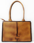 American Darling Tote Bag Beautifully Quilted Genuine Leather women bag