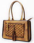 American Darling Tote Bag Beautifully Quilted Genuine Leather women bag