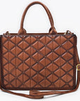 American Darling Tote Beautifully Quilted Genuine Leather women handbag