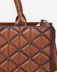 American Darling Tote Beautifully Quilted Genuine Leather women handbag