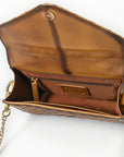 American Darling Envelope Bag Beautifully Quilted Genuine Leather women bag
