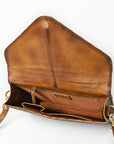 American Darling Envelope Bag Beautifully Quilted Genuine Leather women bag