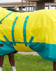 HILASON 1200D Winter Waterproof Turnout Horse Blanket Belly Wrap Neck Cover