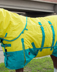 HILASON 1200D Winter Waterproof Turnout Horse Blanket Belly Wrap Neck Cover